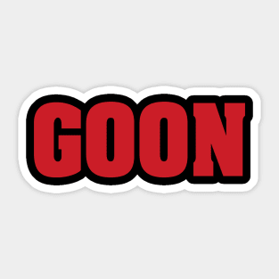 Goon Cast Sticker